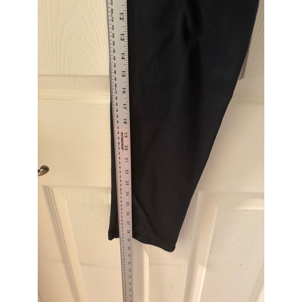 Chico's So Slimming Women's Size 12 Black Straight Leg Stretch Pants - Picture 8 of 11